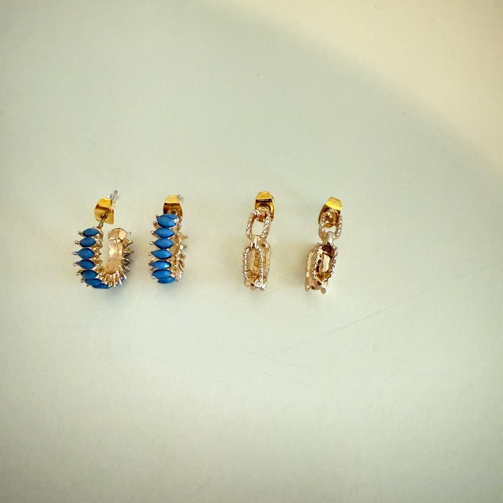 Gold Earring Set